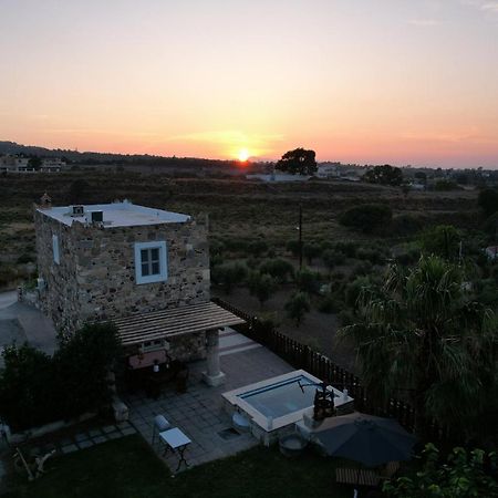 Traditional Kos Villa With Swimming Pool, Lawn Yard And Bbq 外观 照片