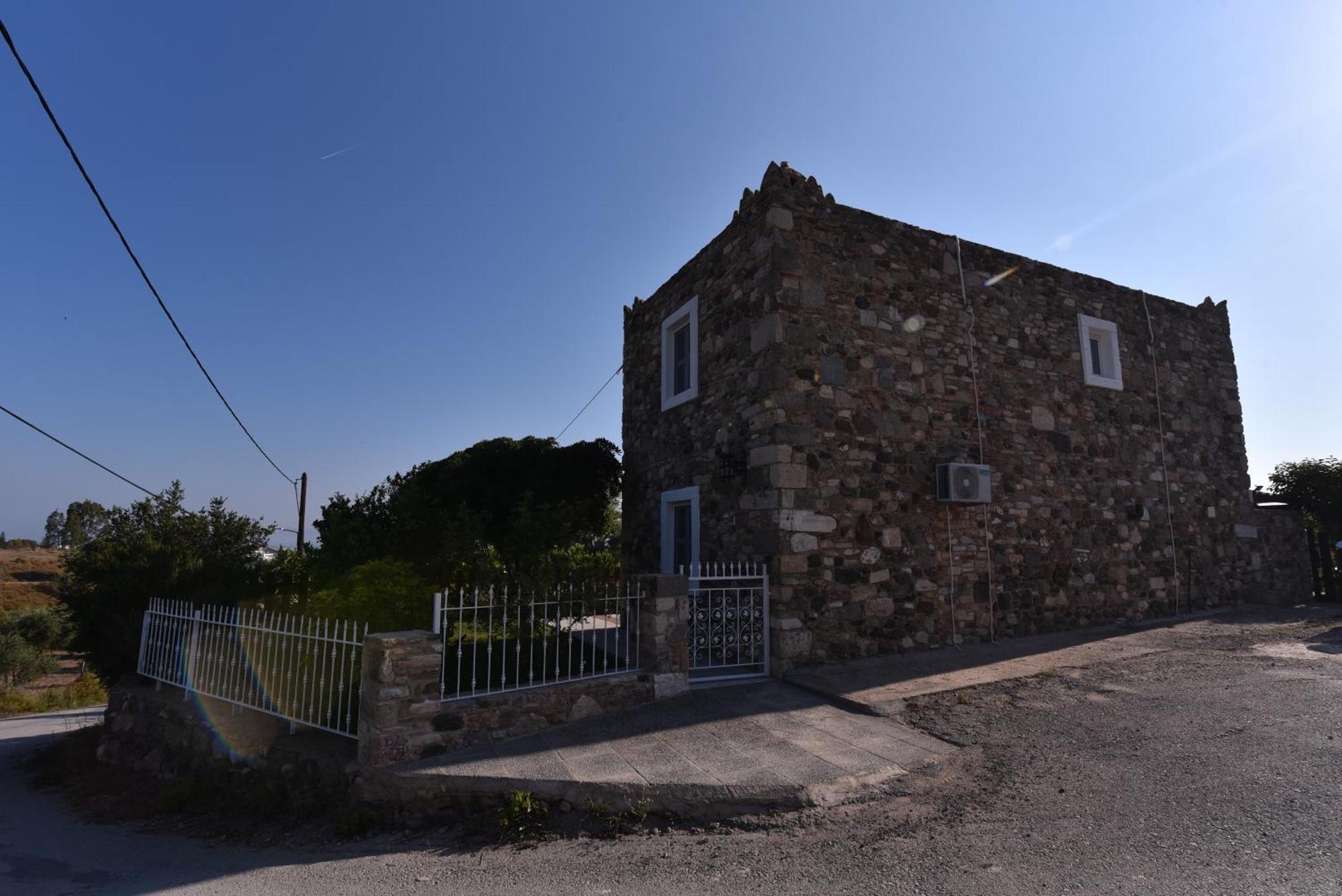 Traditional Kos Villa With Swimming Pool, Lawn Yard And Bbq 外观 照片