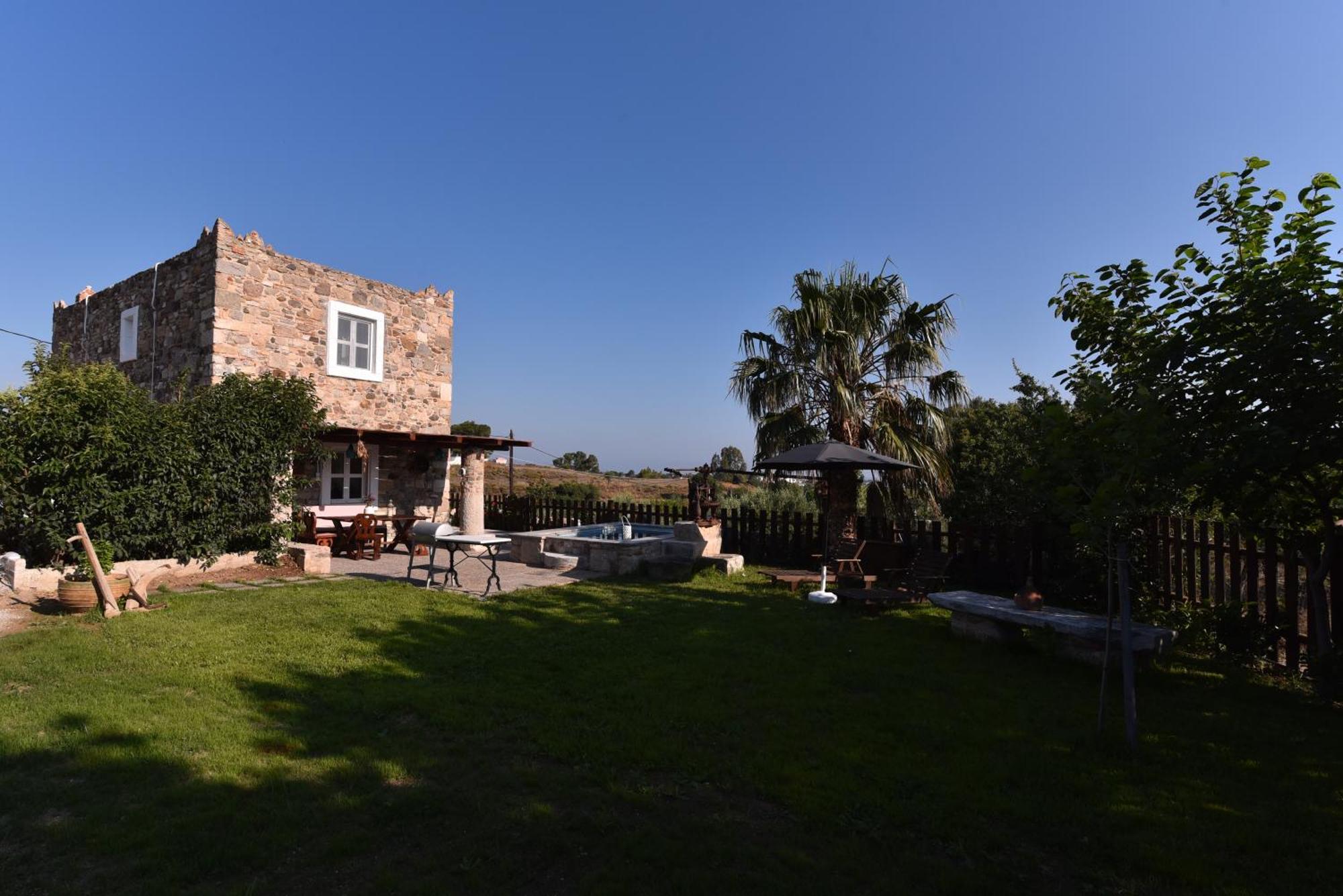 Traditional Kos Villa With Swimming Pool, Lawn Yard And Bbq 外观 照片